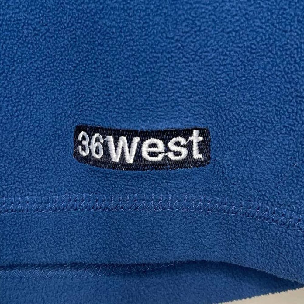 Earth‎ Tec Blue Quarter Zip Sweater XXL Soft - Picture 3 of 7